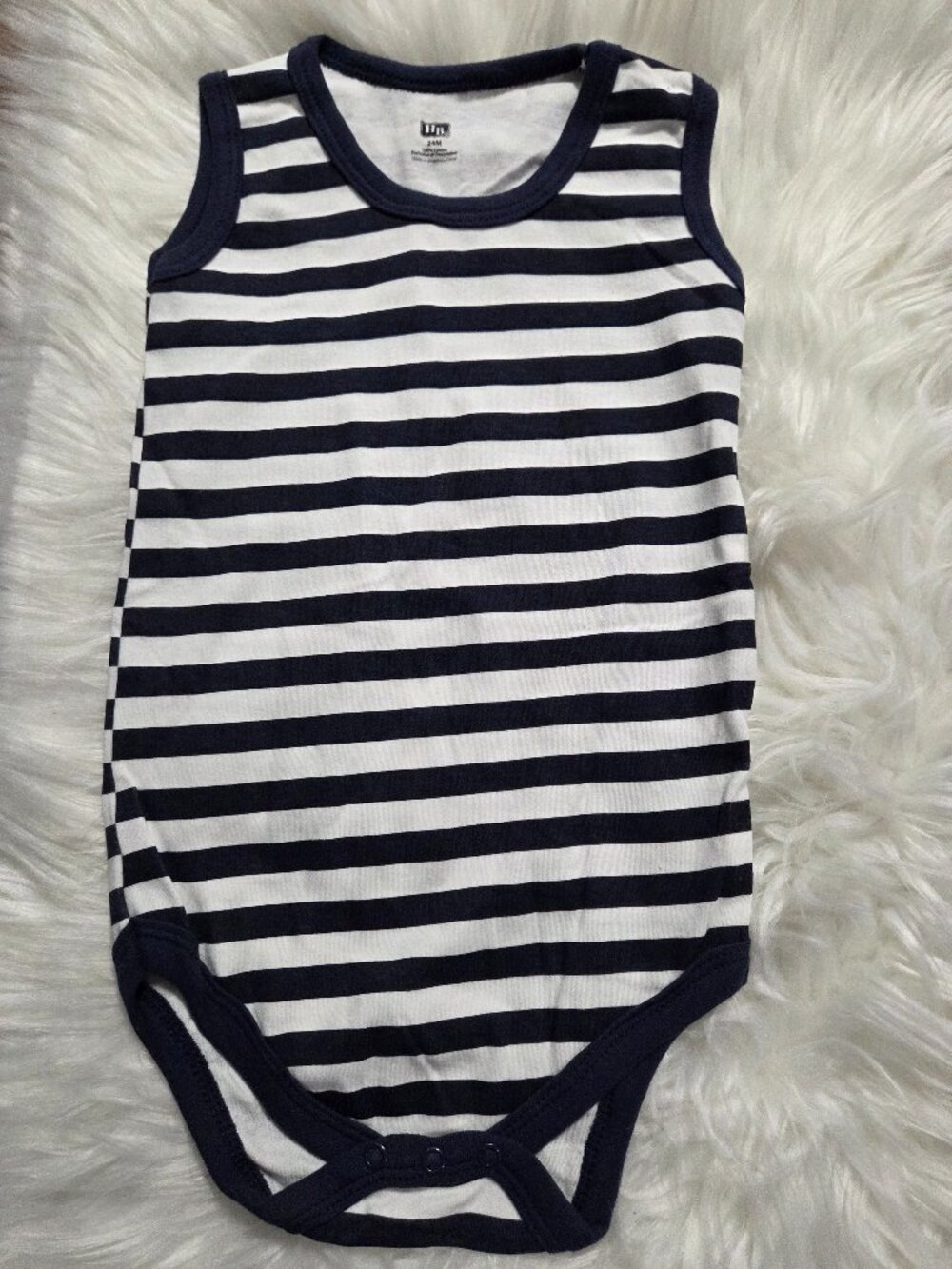 Hudson Baby Striped Bodysuit
